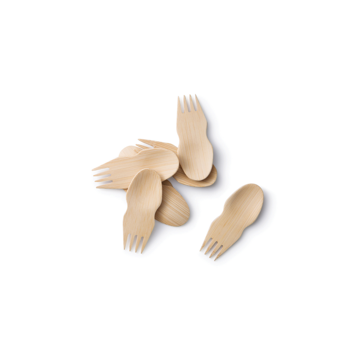 Disposable Bamboo Sporks, Bulk Case of 250 – bambuWholesale